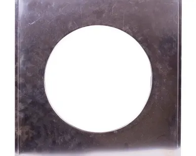 фото Фланец D320 мм (500х500 мм, нерж. 0,5 мм)