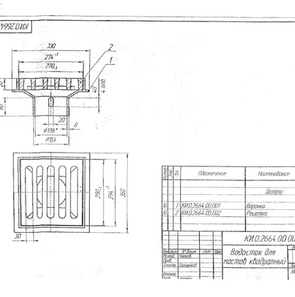 Фото №2 Воронка чугунная водосточная