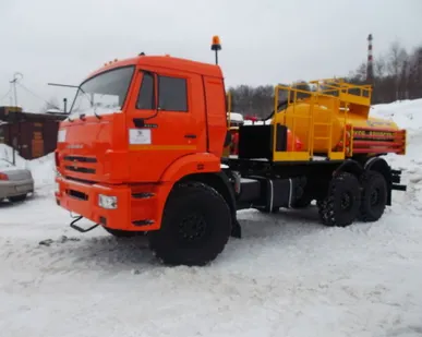 фото Агрегат для кислотной обработки скважин на шасси Камаз 43118 СИН-32