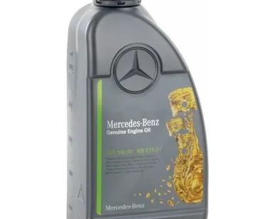 фото MB Моторное масло 5W30 229.51 1л (A000989760211BLER/A000989320911ABDW)