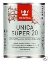 фото Лак алкидный UNICA SUPER EP 20 полуматовый 0,9 л Tikkurila