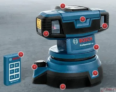 фото Лазер для проверки ровности пола Bosch GSL 2