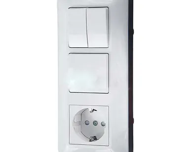 фото Блок BK2VR-006A-B БЛОК С.У РСЗК+В1КЛ.+В2КЛ.Бел. ПРИМА Schneider El.