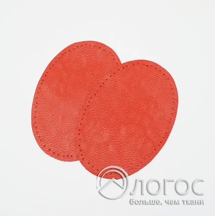 Фото №0 Заплатки кожа иск. №1 .Т., красный