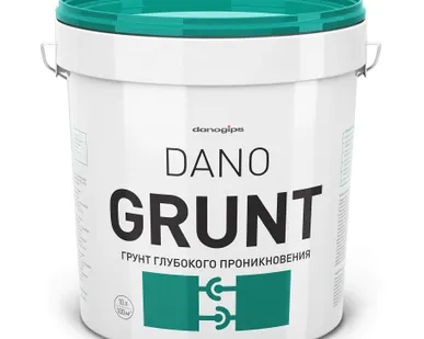 фото Грунт глубокого проникновения Danogips DANO GRUNT, 10 л
