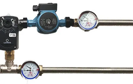 Фото №0 Смесительный узел для охлаждения SUow3-4,0 Стандарт, с термоманометрами