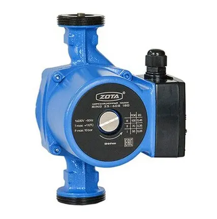 Фото №0 Насос циркуляционный Zota RING 32/40 S 180 с гайками