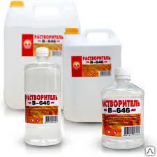 фото Растворитель В-6461,0л\0.8кг Вершина СПБ