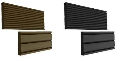 фото Планка декоративная Deckline Premium 5х60х3000 7 цветов