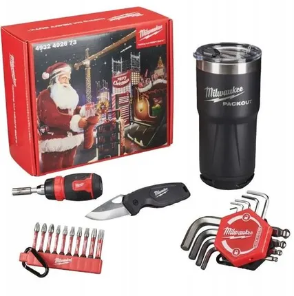 Фото №0 Набор подарочный ПРОМО CHRISTMAS Milwaukee 5 ед.