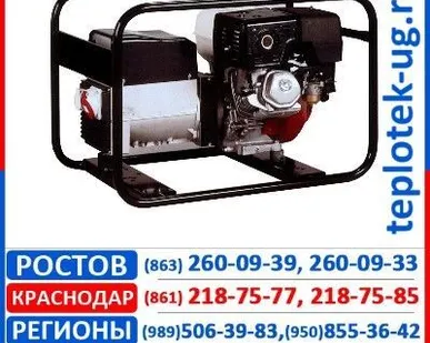 фото Бензиновые электростанции (бензогенераторы) ТЕХНИК