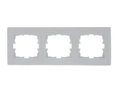 фото Рамка 3-м Karina горизонт. бел. LEZARD 707-0200-148