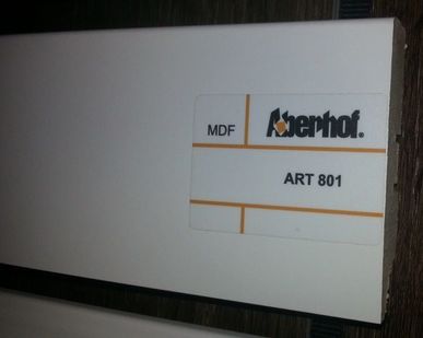 фото Плинтус МДФ Aberhof ART 801 80х16х2400мм