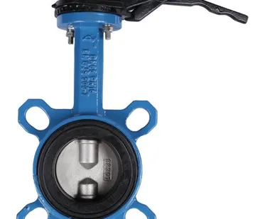 фото Затвор дисковый поворотный межфланцевый Ду65 Ру16 Tecofi VPI4449-02EP0065