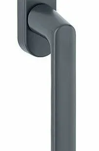 фото Ручка оконная алюминиевая HOPPE Hamburg, штифт vario fit 32-42 мм, 45°, 2 винта М5х45, 2 винта М5х50, антрацит матовый F7016M