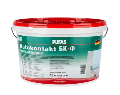 фото Бетоконтакт Pufas БК-Ф для наруж. и внутр. работ (15 кг)