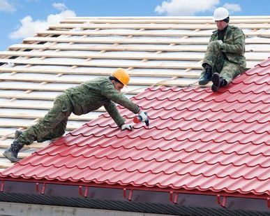 фото Монтаж всех видов кровли и фасадов