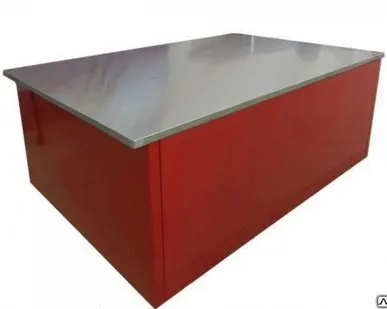 фото Подиум под фреш синий