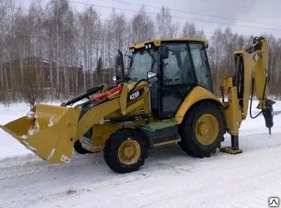 Фото №0 Аренда экскаватора-погрузчика CAT 428F