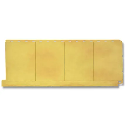 Фото №0 Фасадная панель (АП) "ФАСАДНАЯ ПЛИТКА" Златолит 1160*450 мм (раб.размер 1100*420)