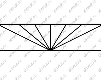 фото Ограждение газонное AB-5011 эконом