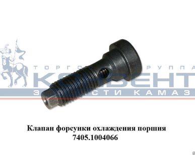 фото Клапан форсунки охлажд-я поршня