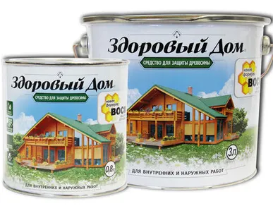 фото Пропитка Здоровый Дом ПАЛИСАНДР  для древесины/ 3,0 л