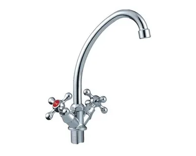 фото Смеситель Frap F4008-2 для кухни, хром