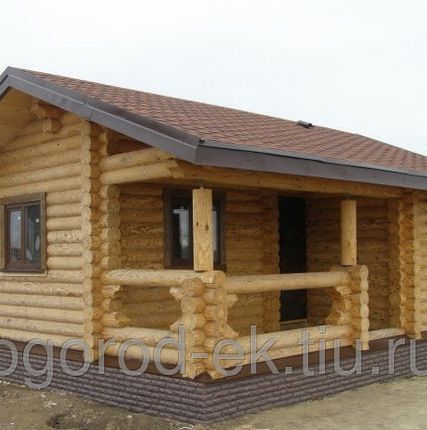 Фото №0 Срубы из оцилиндрованного бревна
