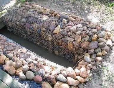 фото Габионы цилиндрические