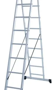 фото Лестница-стремянка 2 секции ПО 10 ступеней "новая высота" NV-1220