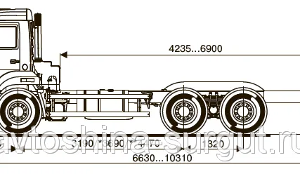 Фото №0 Грузовой автомобиль шасси Камаз 65115-773064-42