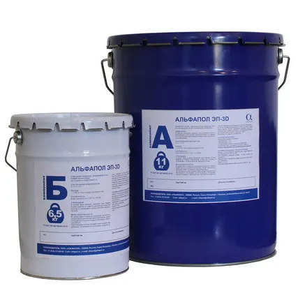 Фото №0 АЛЬФАПОЛ ЭП-3D: прозрачная эпоксидная композиция для наливного 3d пола