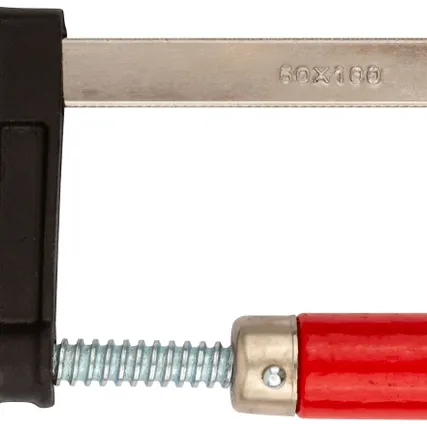 Фото №0 Струбцина столярная тип F 50 x 200 мм артикул 59003 КУРС