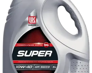 фото Моторное масло LUKOIL 19193 10W-40 полусинтетическое 5 л