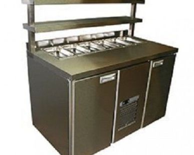 фото Холодильный стол BAR-480C Сarboma Салат нерж. сталь