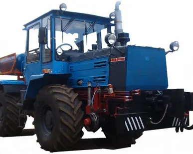 фото Спецтехника КРТ-1 на базе ХТЗ-150 Вагонотолкатель