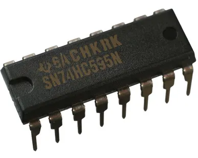 фото Выходной сдвиговый регистр SN74HC595N
