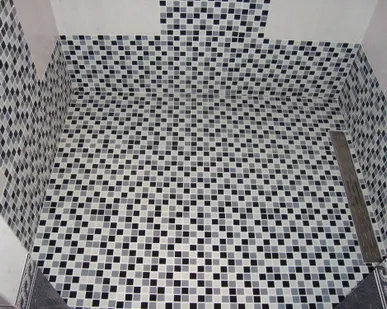 фото Укладка кафеля,керамической плитки в ванной.