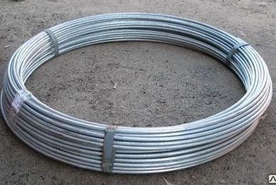 фото Пруток для заземления оцинкованный ф 8мм