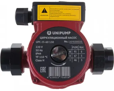 фото Циркуляционный насос UNIPUMP UPC 25-60 130