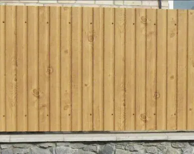 фото Профнастил МП-20 0,5 Printech Log (Светлое дерево)