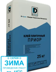 фото Клей плиточный "Приор" серия "зима" De Luxe