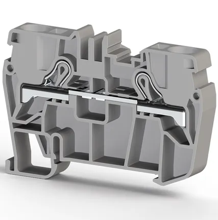 Фото №0 Klemsan Клеммник пружинный быстрозажимной (Push in), 6 мм.кв. (серый); PYK6