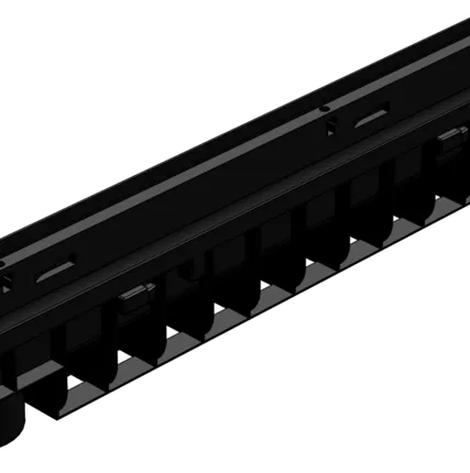 Фото №0 Лоток водоотводный ЛВ-10.14,5.13,5 пластиковый