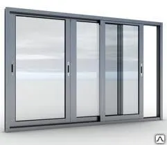 фото Окна из алюминиевого профиля