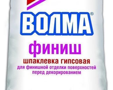 фото Шпатлевка Волма-Финиш 15 кг 72 штуки