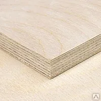 Фото №0 Фанера березовая ФСФ 21х1250х2500 мм, сорт 4/4 нешлифованная