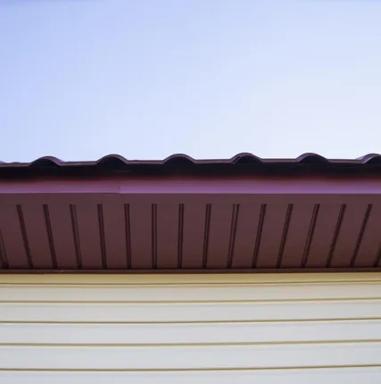 Фото №0 Софит металлический без перфорации 0,5 PurLite Мatt с пленкой RAL 3005 красное вино