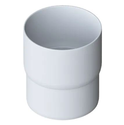 Фото №0 БЕЛЫЙ Муфта трубы ПВХ колл. ЭЛИТ 36шт/уп АЛЬТА-ПРОФИЛЬ